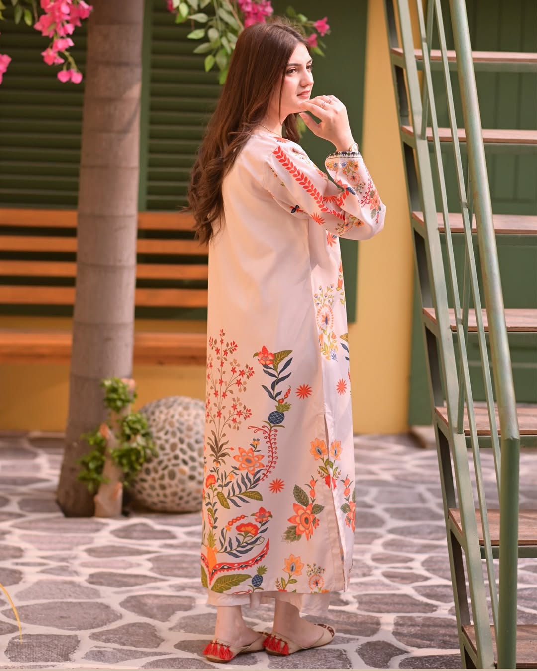 2Piece Printed SF-412 Kaftan Set