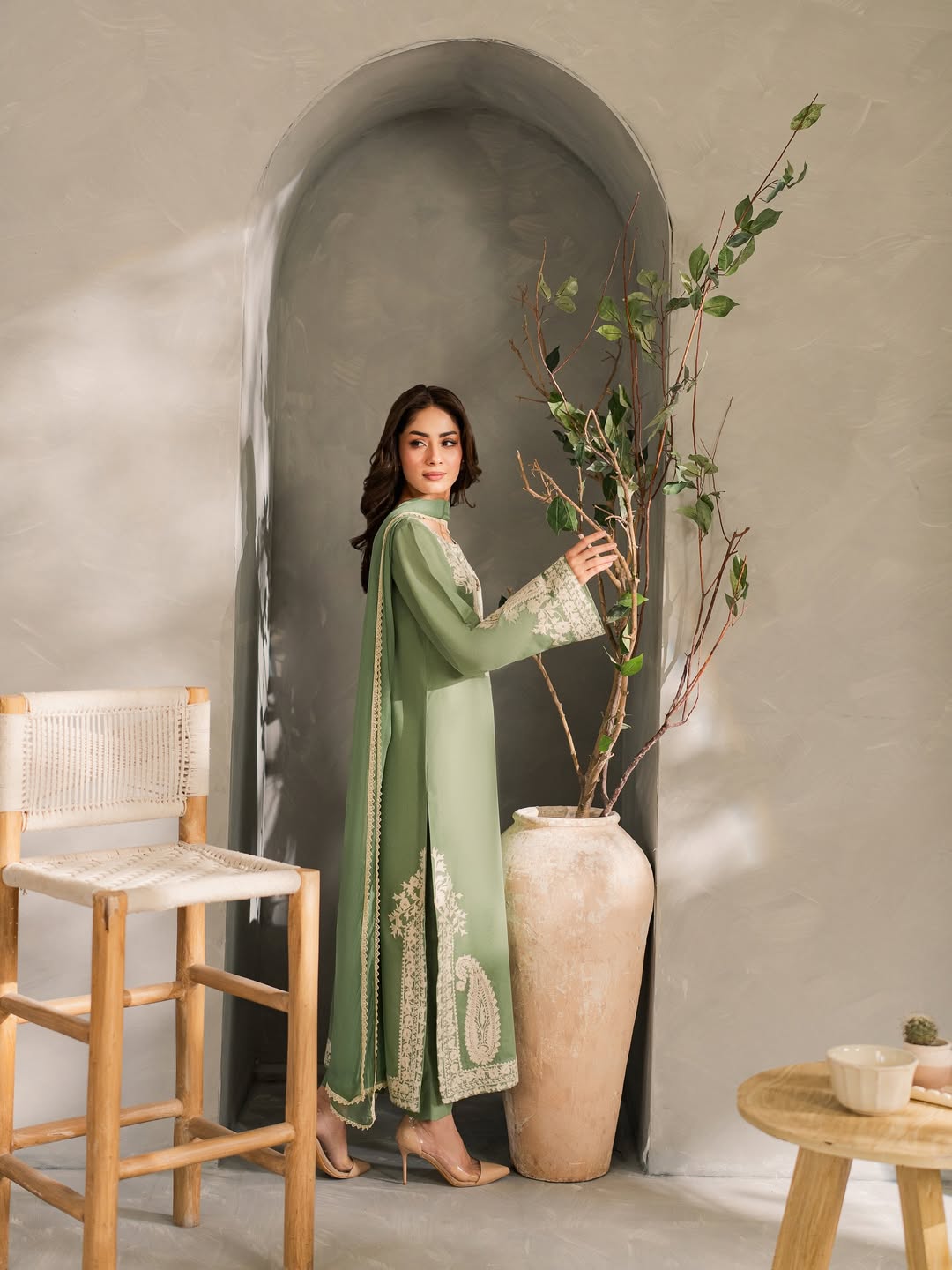 Lawn Embroidered 3Piece Stitched SF - 415