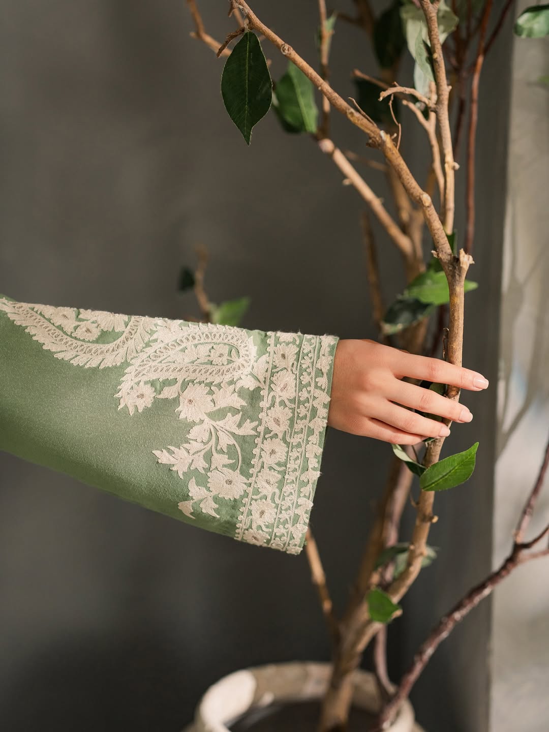 Lawn Embroidered 3Piece Stitched SF - 415