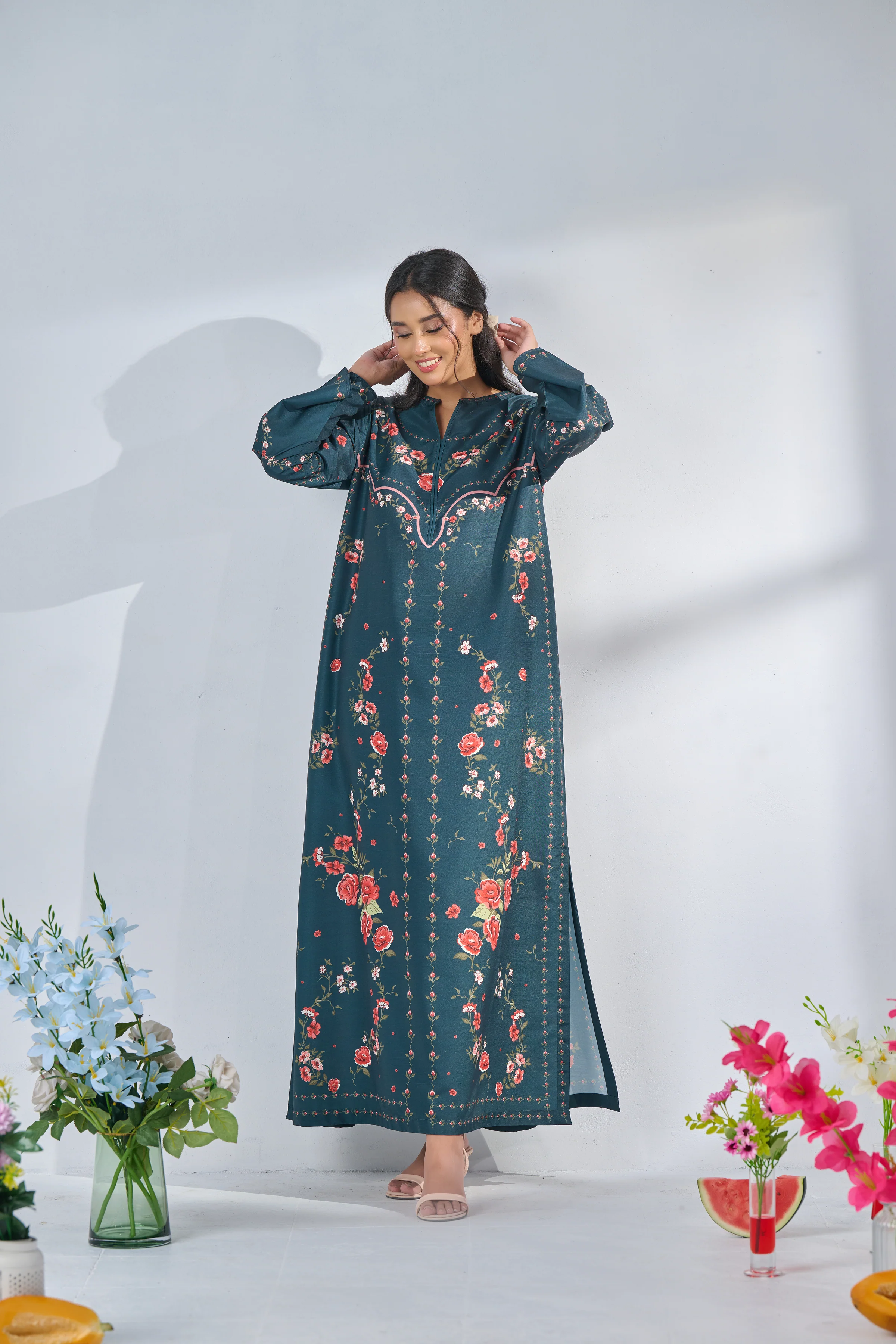 SF - 397 Premium Printed 2 Pc Stitched Suit